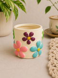 Retro Daisy Flower Planter