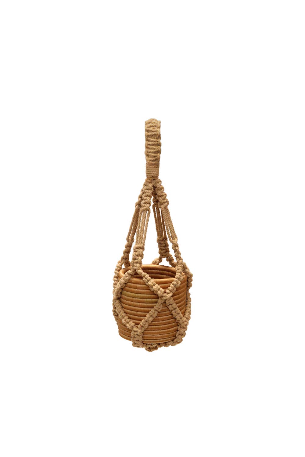 Coffee Brown Plant Hanger - Ideal for Trailing Houseplants