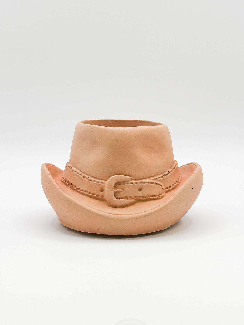 Cowboy Hat Concrete Planter | Western Cowgirl Plant Pot